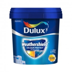 Sơn ngoại thất Dulux Weathershield Colour Protect bề mặt bóng         