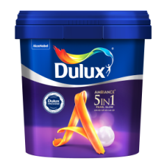Sơn nước nội thất siêu cao cấp Dulux Ambiance 5 in 1 Pearl Glow - Bóng mờ